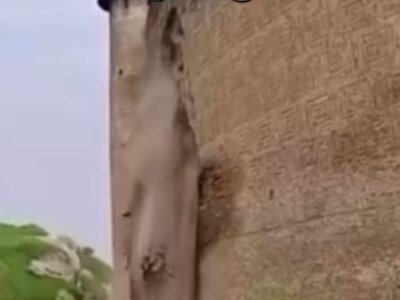 У Хотинській фортеці впала стіна. В мережі зʼявилося відео руйнування