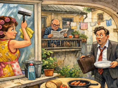 Одеський гумор: вікна мити чи чоловіка годувати – ось у чому питання