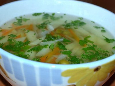  Смачний домашній суп  “Весняний”