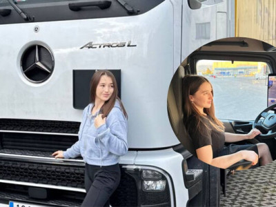 Від любові до дороги до роботи на фурі: як українка стала далекобійницею