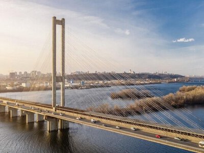 Ремонт на Південному мосту в Києві: рух транспорту обмежать із 24 по 27 квітня