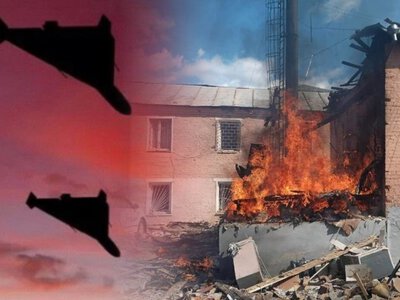 «Кажуть, ще летить, то я в хату заховався»: два шахеди впали на відділок поліції