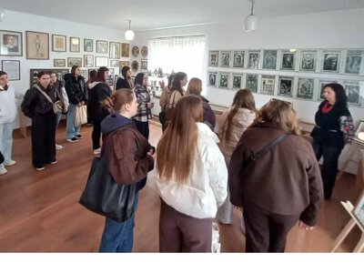 Як у Куткорі студенти Франкового вишу черпали натхнення у Музеї Софії Караффи-Корбут