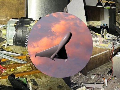 У Харкові Шахед влучив у багатоповерхівку, але дивом не вибухнув