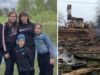 Вижили, бо пішли в гості: ворожі дрони знищили будинок багатодітної сім'ї на Чернігівщині