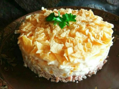 Салат із хроном та шинкою - смачний та оригінальний 