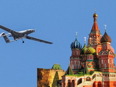 Москва під атакою БпЛА: вибух біля Кремля та збої в аеропортах