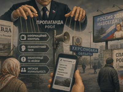 Як працює російська пропаганда на ТОТ Херсонщини: розповідаємо про основні напрями