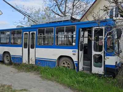 У Херсоні тимчасово зупинили рух тролейбусів до 10 травня через безпекову ситуацію