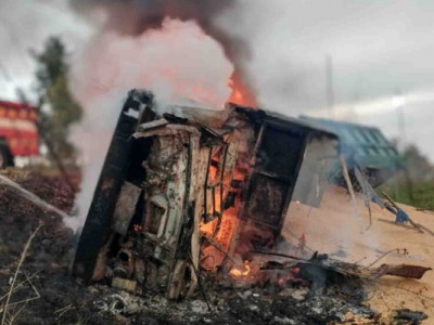 Російський дрон атакував зерновоз на Сумщині, є постраждалий