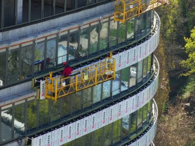 Intergal City у центрі Києва: свіжий прогрес будівництва за квітень