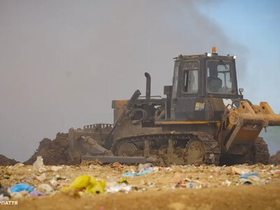На сміттєзвалищі під Ужгородом знову виникла пожежа