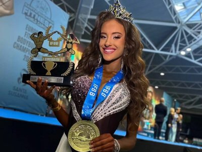 Франківка Адріана Макогін – чемпіонка Європи з фіт-модель та абсолютна переможниця серед юніорок