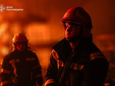 Росіяни вбили двох рятувальників на Полтавщині повторним ударом ракети