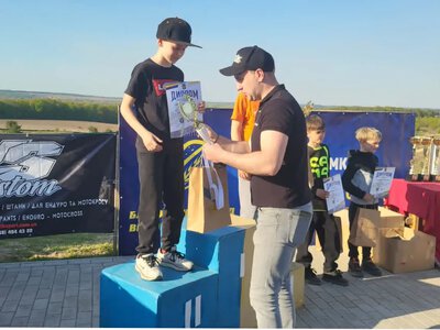 Захар Петрук із Вараша – срібний призер Кубку України з мотокросу
