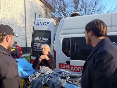 Із Костянтинівки евакуювали поранену жінку, яка врятувала понад 100 людей