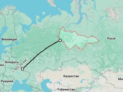 Вперше повітряна тривога у рф розтягнулась за 2000 км від кордону України