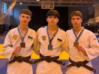 Дзюдоїсти зі Львівщини виграли три медалі юнацького чемпіонату України