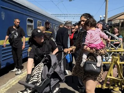 Рівненщина прийняла шостий евакуаційний потяг