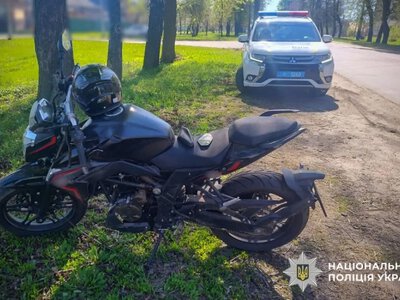 У Гадячі сталася ДТП за участі неповнолітнього