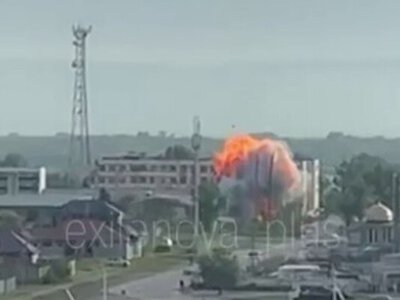 Дрони атакували Грозний (ВІДЕО)