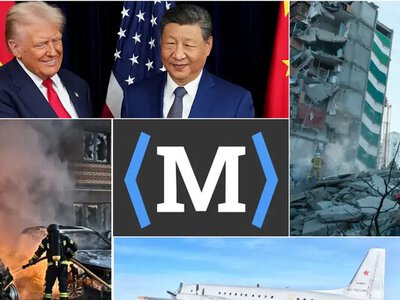 Масована атака на Київ, звірства окупантів на фронті та візит Трампа до Китаю: головне на ранок