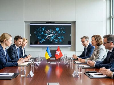 Україна та Швейцарія розширять співпрацю у цифровізації та штучному інтелекті