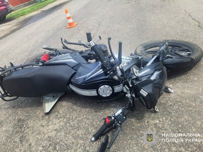 В Охтирці в ДТП травмувався неповнолітній мотоцикліст