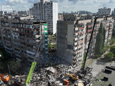 Головна ціль удару — Київ: Президент прокоментував нічну масовану атаку рф