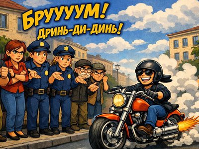 Хто «приструнить» мотоциклістів ? Та ніхто!