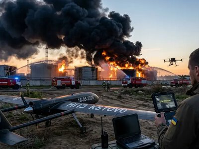 Сили оборони України вдарили по двох стратегічних об'єктах Лукойлу в глибині росії