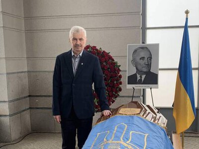 Ексгумація праху голови ОУН