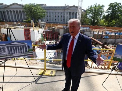 Трамп будує під Білим домом підземний комплекс із захистом від дронів