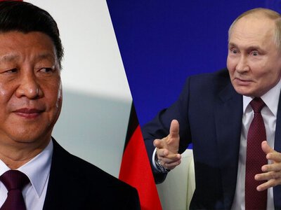Китайці вітали Путіна з криками: переговори з Сі Цзіньпіном стартували