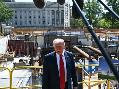 Трамп заявив, що будує біля Білого дому гігантський підземний комплекс із захистом від дронів і госпіталем