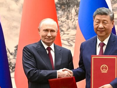 Візит путіна до Китаю обвалив акції Газпрому і весь фондовий ринок рф - ЗМІ