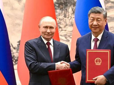 Декларація про багатополярний світ і ще близько 20 угод: Путін і Сі підписали документи про співпрацю у різних сферах