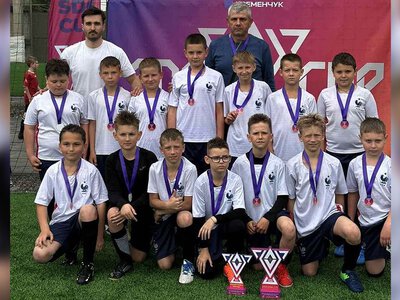 Юні футболісти «Лідера» з Кобеляк — серед призерів «SDG CUP»