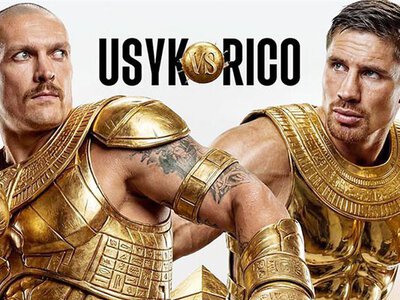 Олександр Усик вириває перемогу нокаутом біля підніжжя пірамід Гізи
