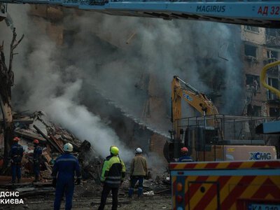 Росія вдарила по Києву балістикою і БпЛА: одна людина загибла і 44 поранених
