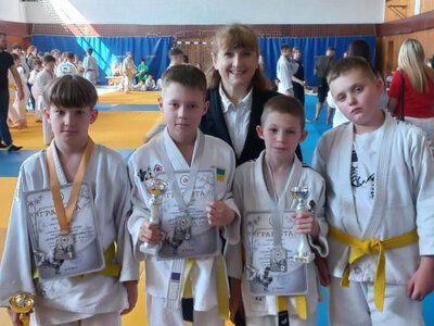 Охтирські дзюдоїсти здобули золото та два срібла на Всеукраїнському турнірі