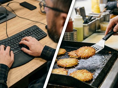 Змінив ІТ на деруни: як запоріжець наважився відкрити фастфуд у прифронтовому місті