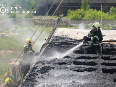У Костополі сталася пожежа на деревообробному підприємстві