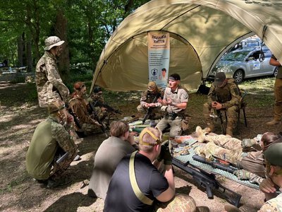 «Козаки Вовгура»: на Кіровоградщині пройшов військово-патріотичний вишкіл