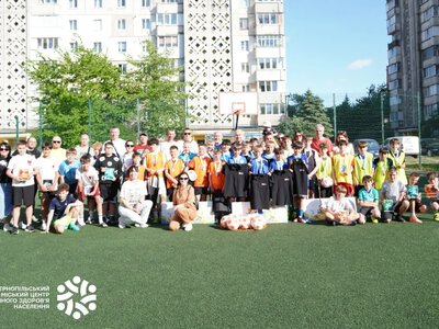  У Тернополі нагородили переможців турніру з дворового мініфутболу 