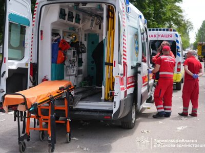 рф атакувала Запоріжжя, є постраждалі
