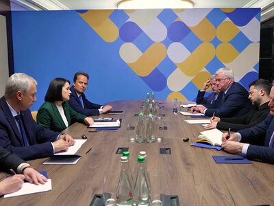 “Україна ніколи не була загрозою для Білорусі”. Зеленський розповів про зустріч з Тихановською і розкрив деталі саміту в Києві