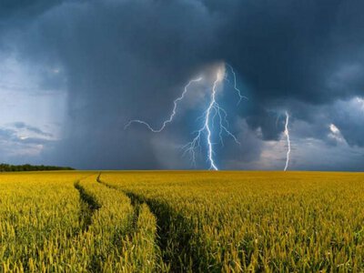 У середу на Сумщині прогнозують грозу та шквали