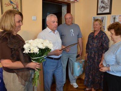 У Радивилові привітали з 90-річчям ветеранку педагогічної праці Галину Мирну