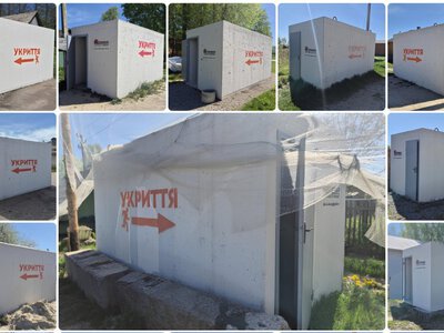 Громада на півночі Чернігівщини створила найщільнішу мережу модульних укриттів: навіщо?